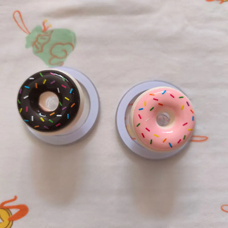 สําหรับ Magsafe แม่เหล็กน่ารักการ์ตูน 3D Donut Candy Griptok ฝาครอบยึดน่ารักสีสัน Universal ขาตั้งโทรศัพท์สนับสนุน Caqa