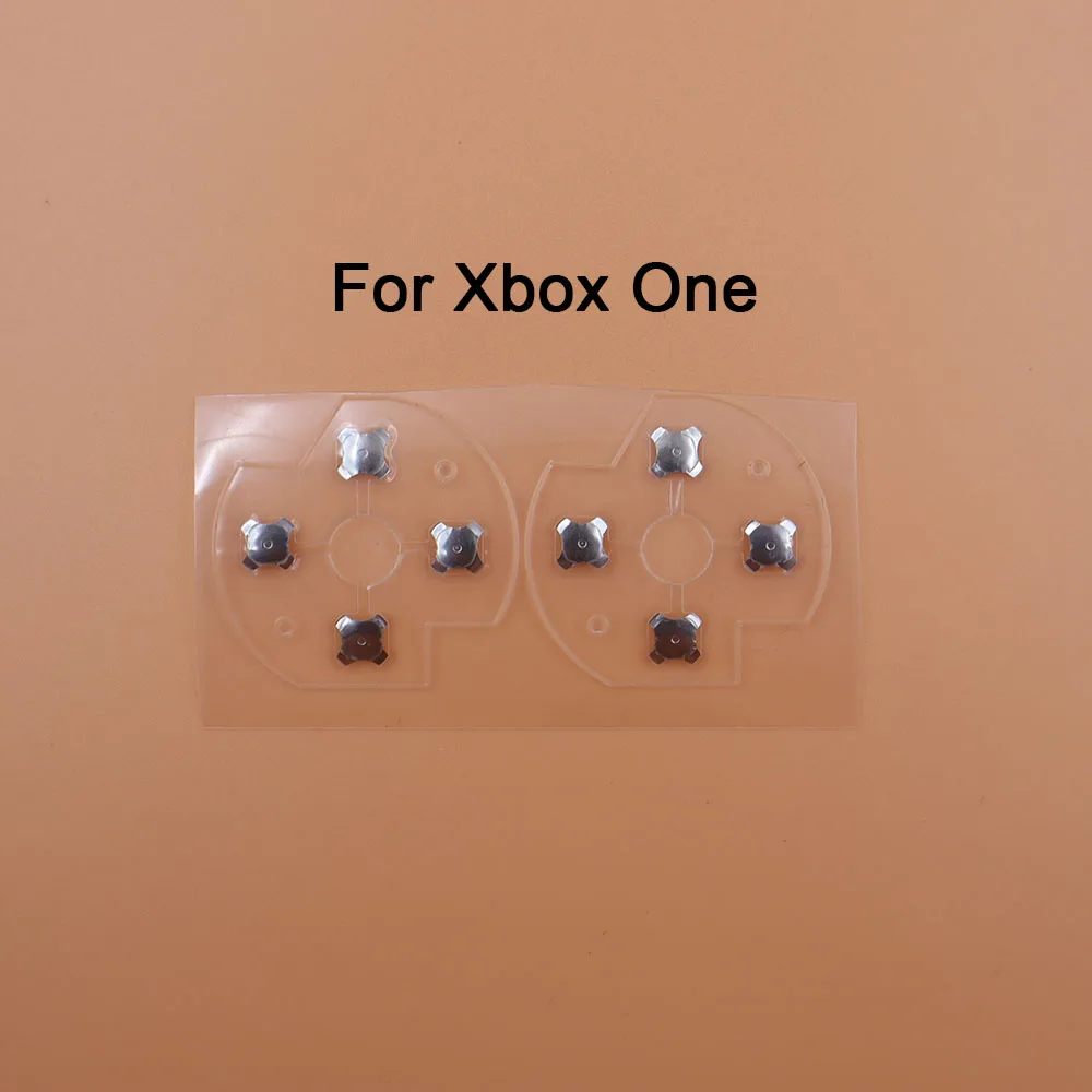 2 قطعة D-الوسادة زر لوحة موصلة معدنية ملصق لوحة دارات مطبوعة ل Xbox one/Xbox one S 3DS XL جديد 3DS XL مفاتيح الاتجاه التبديل