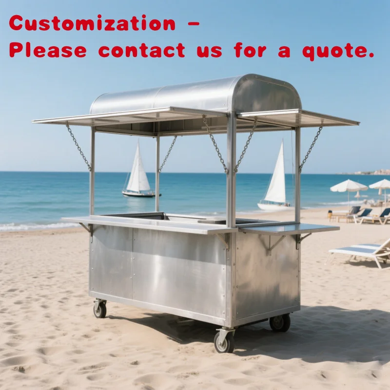 

custom.Universal Wheel Stall Cart Household Baking Trolley Corrosion-Resistant Easy to Clean Multi-Functional Stall Trolley