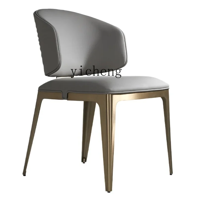 

ZK light luxury household dining chair simple modern back chair coffee shop sales department hotel negotiation chair home decor