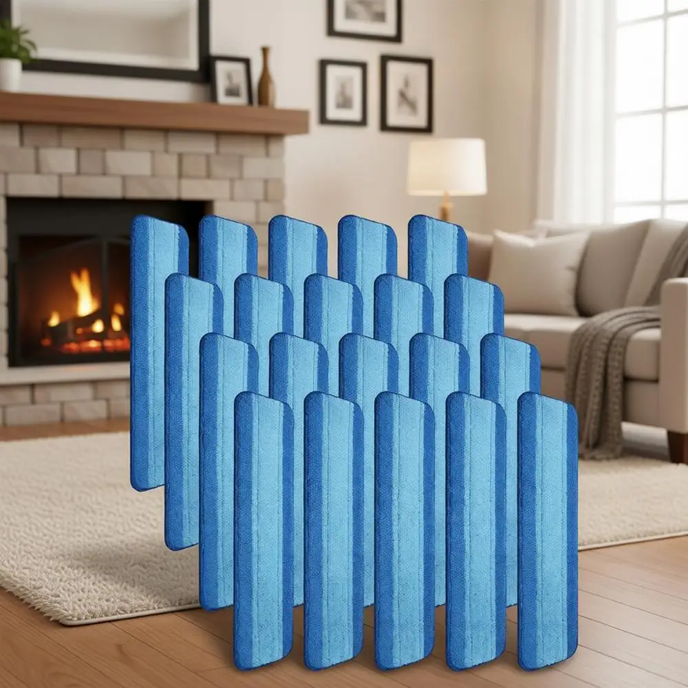 

Многоразовые моющиеся чистящие насадки для швабры 18 дюймов, совместимые с швабрами типа Bona