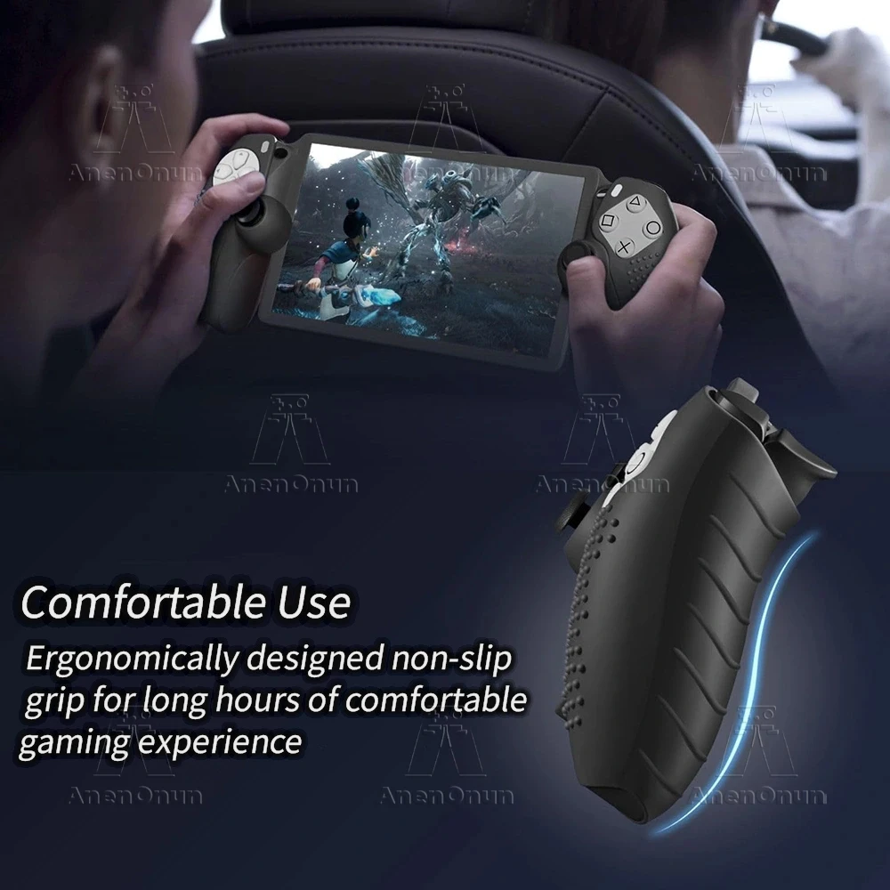 Capa de silicone para PS Portal All-Round Proteção Shockproof Scratch-Resistant Soft Shell antiderrapante Grip cobertura completa durável pele