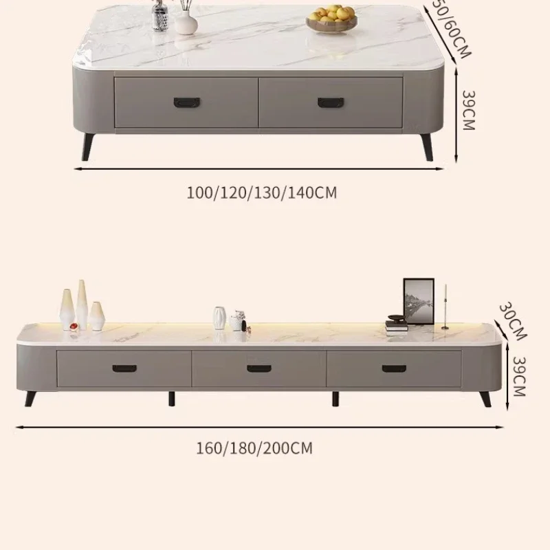Modern High Quality Modern Tv Stand House Comfortable Cabinet Storage Tv Stand Living Room Mobile Tv Soggiorno Home Furniture
