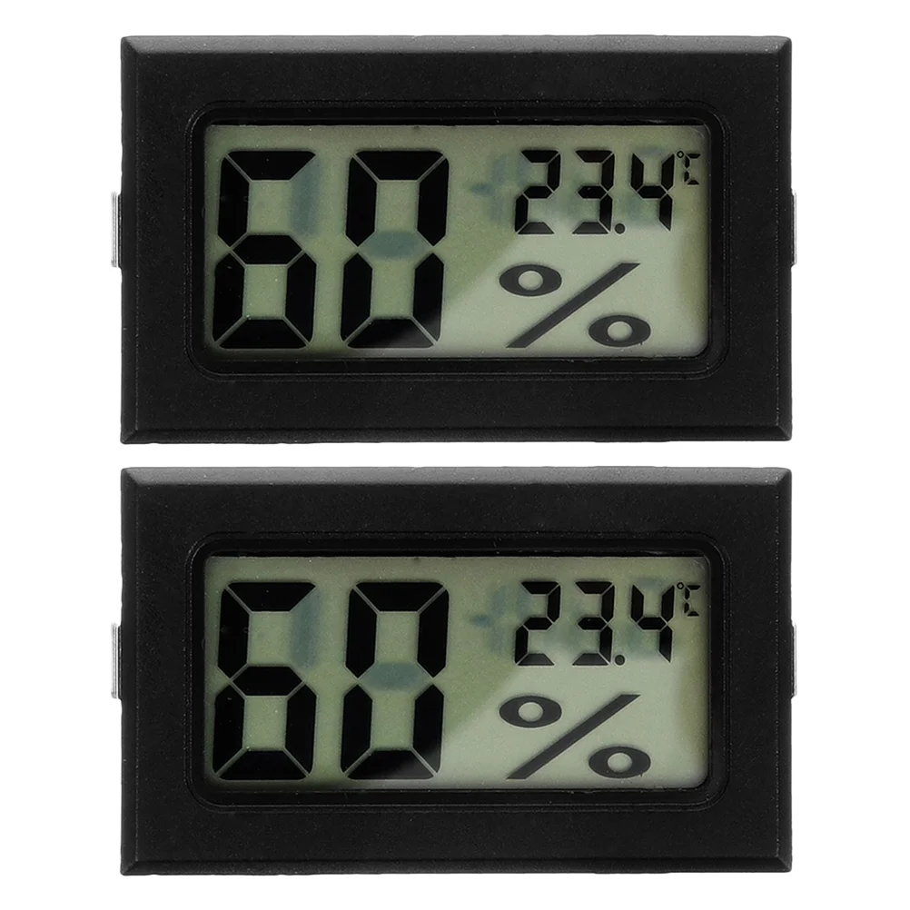 

Thermometer Humidity Digital Mini Hygrometer Weather Hygrometers Electronic Black Abs