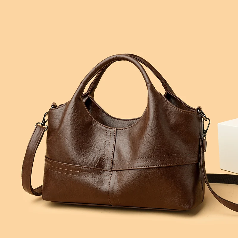 

Designer Ladies Shoulder Crossbody Bag Tote Luxury Leather Messenger Handle Female Sac A Main High Quality Handbags Women Bags