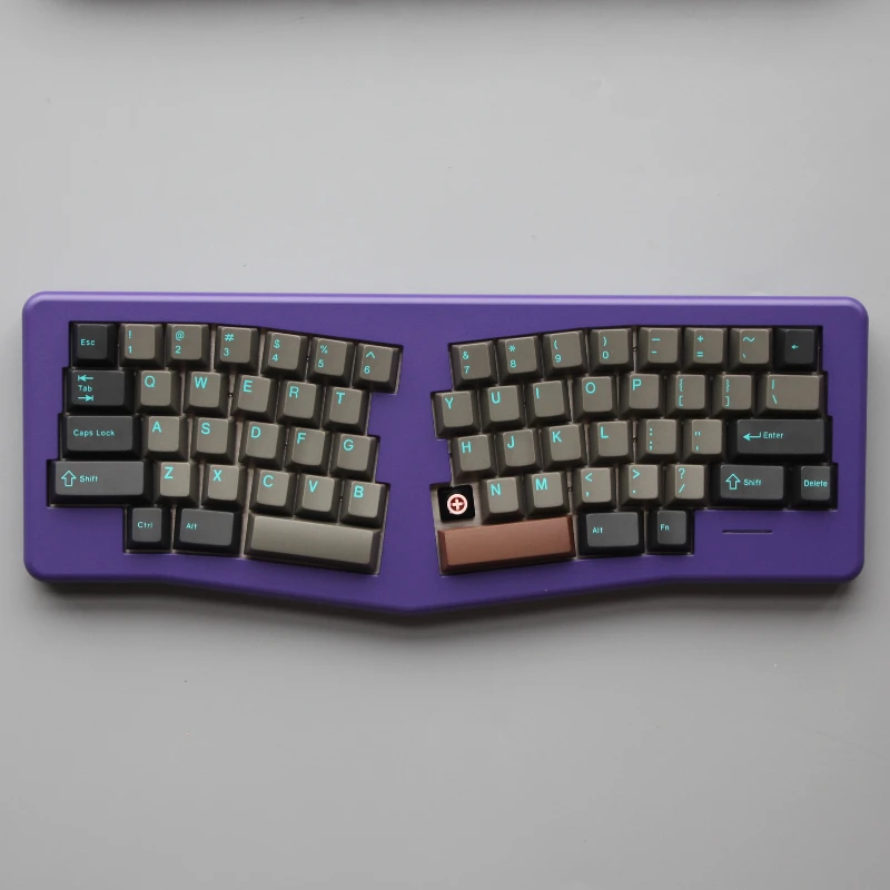 HHKB-ALICE Capacitive EC Keyboard Kit Customized CNC Aluminum Case Spray Rubber Dome Topre Switch Reference HHKB/Realforce/Nize