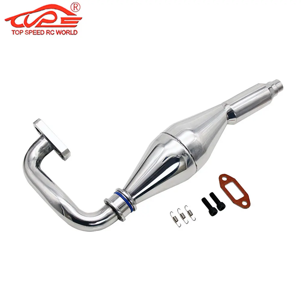 Exhaust Pipe Tuned Pipe for 1/5 FS Racing FG Rovan Big Monster Truck Rc Car Parts