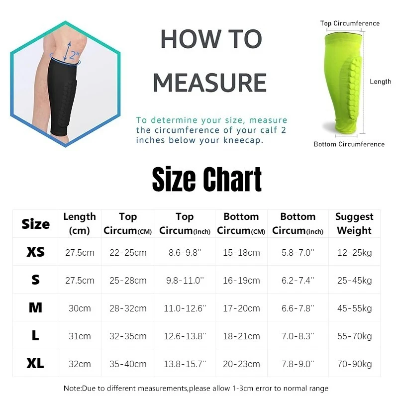 1pcs Soccer Shin Guards Shin Defender for Kids Youth,Soccer Shin Pads Shin Guard Sleeve with Honeycomb Padding