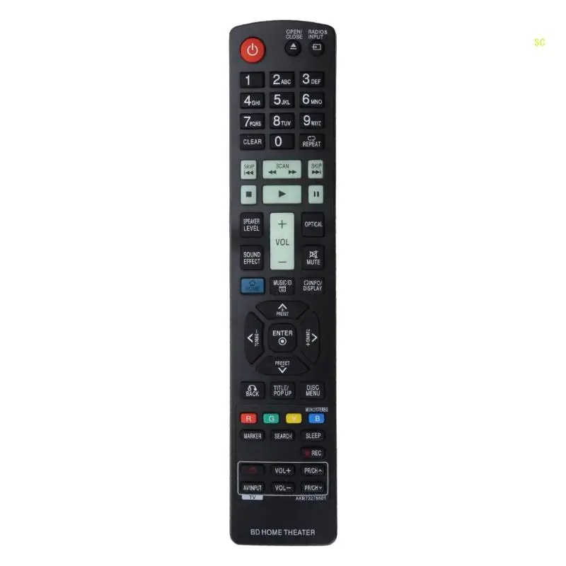 Remote Control for Blu-ray Home Theater LHB336 Controller Replacement Dropshipping