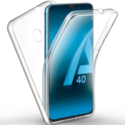 360 Full Body Case for Samsung Galaxy A10 A20 A30 A40 A50 A70 A21S A31 A41 A51 A71 A52 A53 A54 A55 5G Double Side Clear Cover