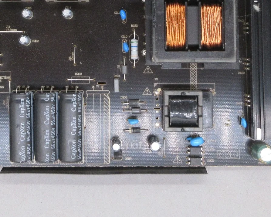 Disassemble for Haier u70h3 power board ay326d-4sf01 3bs00722 0090726903a