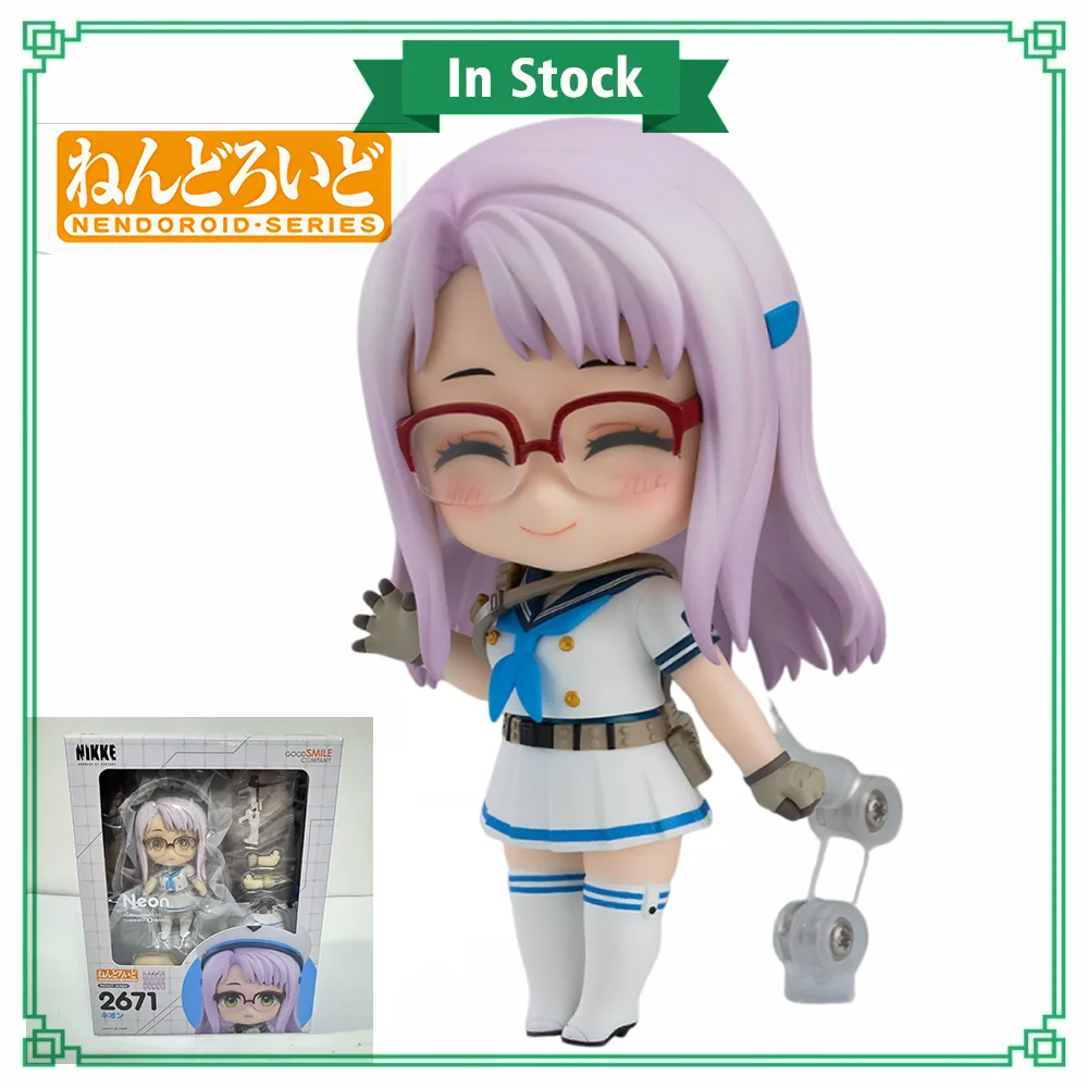 Tersedia Mainan Action Figure Anime Nikke Neon Dewi Kemenangan Asli Koleksi Model PVC Kwaii Q Ver