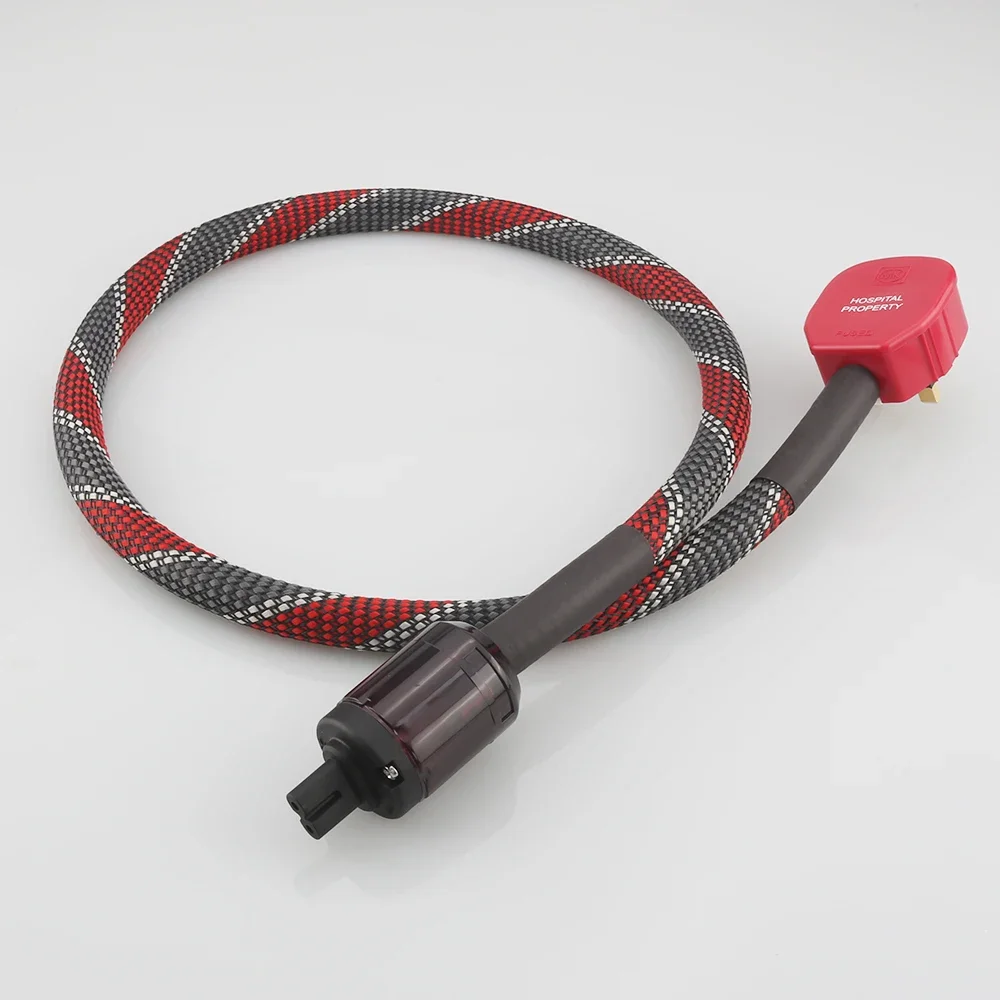 Кабель питания HIFI MK UK P101 + DW38 с C7 IEC figure 8 IEC Удлинитель питания HIFI UK Сетевой провод