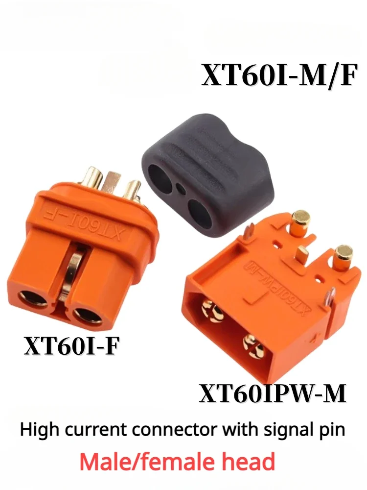 

xt60 connector XT60I-F male and female model airplane power battery plug high current with signal pin XT60IPW-M