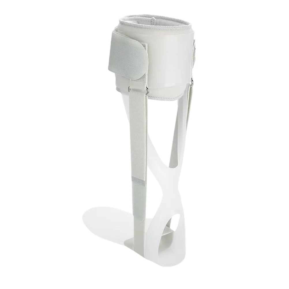 

Left Foot Orthotic Brace Exercise Bandage Fixed Support Drop Eversion Calf