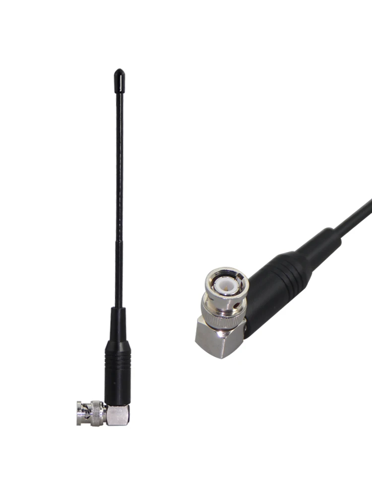 Antena mikrofonowa BNC/TNC UHF do systemów mikrofonowych bezprzewodowych Shure PGX24 SLX24 SLX4 PG58 SM 58 BETA58A, częstotliwość 400-900MHz — zdjęcie produktu 7