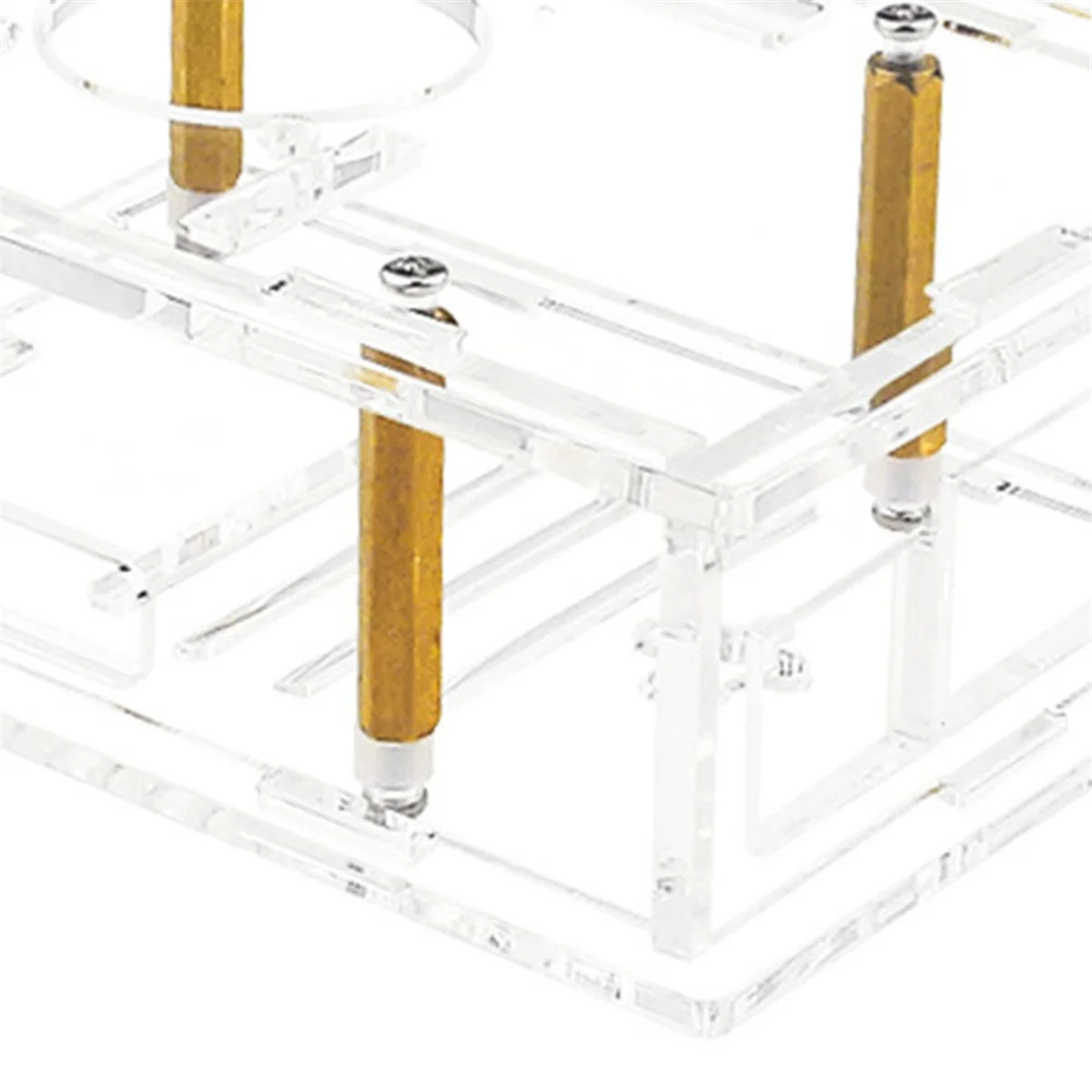 For Raspberry Pi 5 Acrylic Case Transparent Shell Protective Case for Pi 5