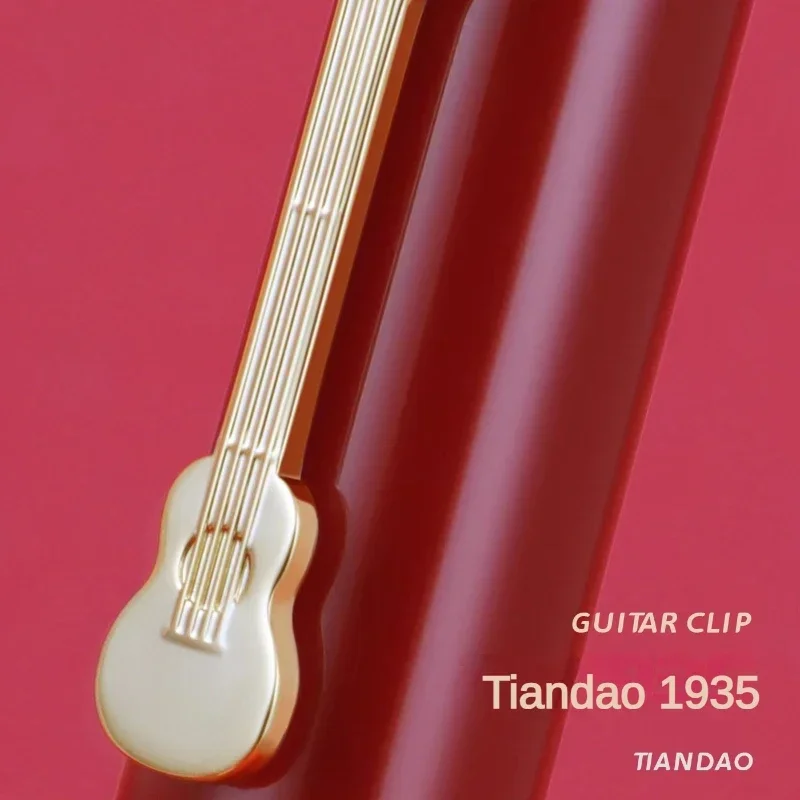 Imagem -03 - Tiandao Caneta-tinteiro Espada Nib Clipe de Guitarra Papelaria Escritório Material Escolar Caneta de Escrita f m 40 mm pk 9019 82 Jinhao1935