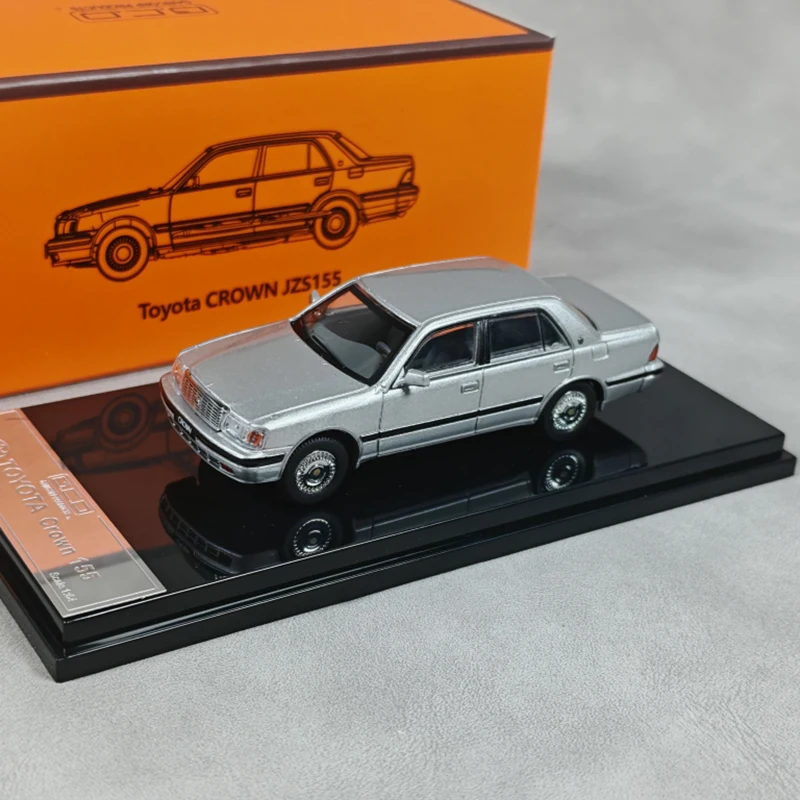 GCD 1:64 Crown JZS155 Royal Saloon 3.0 Alloy Car Diecasts & Toy Vehicles Car Model Miniature Scale Model Car For Children