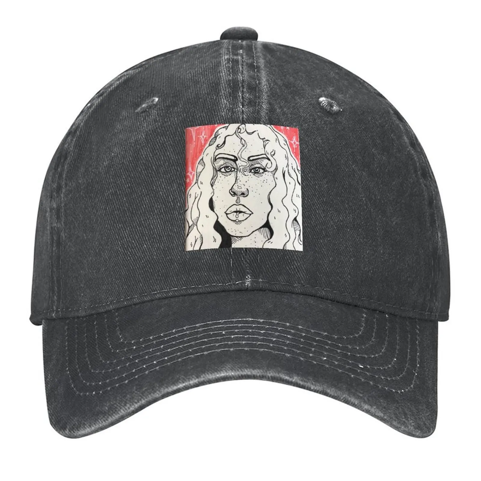 

Star Girl Baseball Cap winter hats for men Rugby black Trucker Cap Mens Tennis Women's