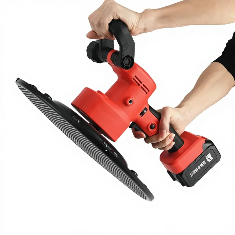 Lithium Battery Cordless Trowel Lightweight Rechargeable 21V Wall Plastering Machine Cement Mortar Polishing Grinding Tool
