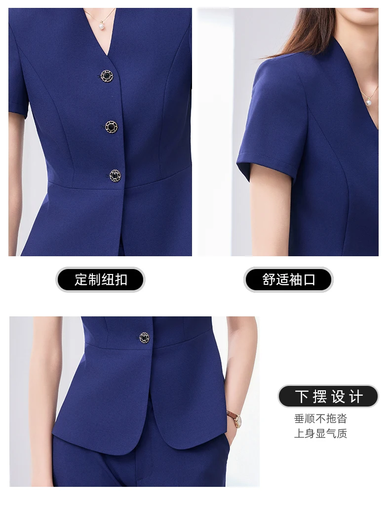 AIyssa Fashionable professional women's wear, high-quality two-piece skirt + blazer, new style for spring and summer 2026
