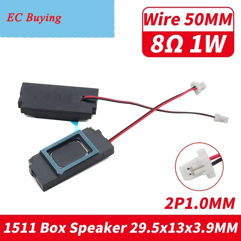 

2 шт./лот 1511 8 Ом 1 Вт полости громкоговоритель 8 Ом 1 Вт 8R Mini BOX Bluetooth-совместимый аудиодинамик для ноутбука