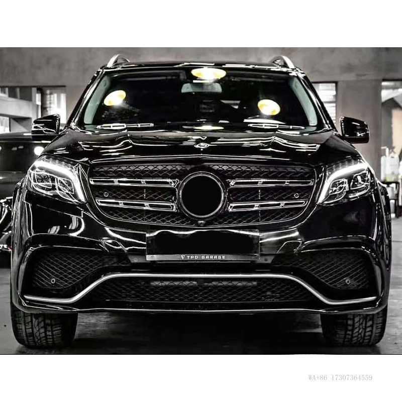 for GL X166 2012-2019 Front & Rear Bumpers Lossless Bolt-On Body Kit Suitability for -Style