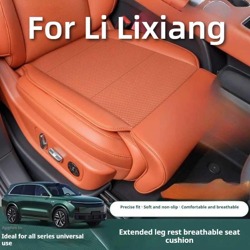 For Li Xiang I6/I8/L6/L7/L8/L9 CarSpecial Seat Cushion Extended Leg Rest Breathable Seat Pad Auto Accessory Modification