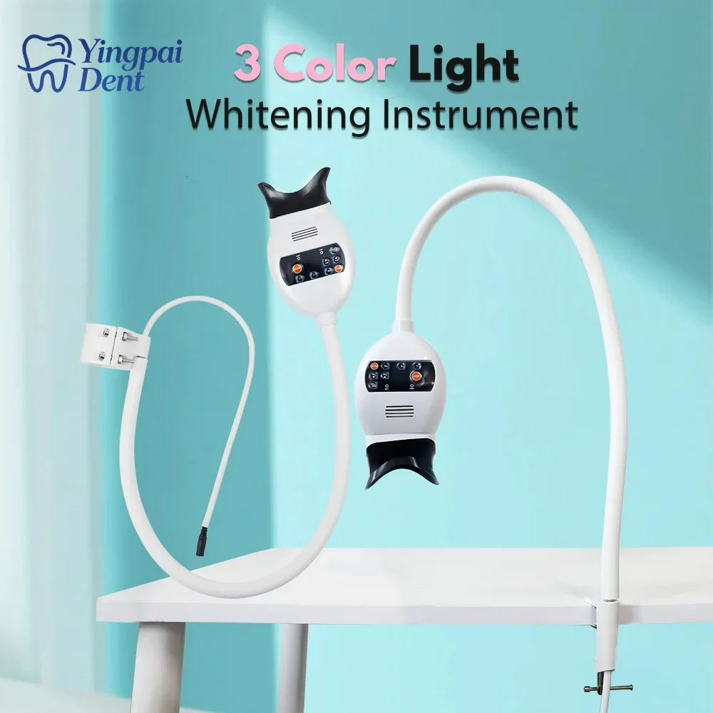 Adjustable 3 Colors LED Teeth Whitening Accelerator Dental Cold Light Lamp Professional Bleaching Machine Dentistry Clinic Tools