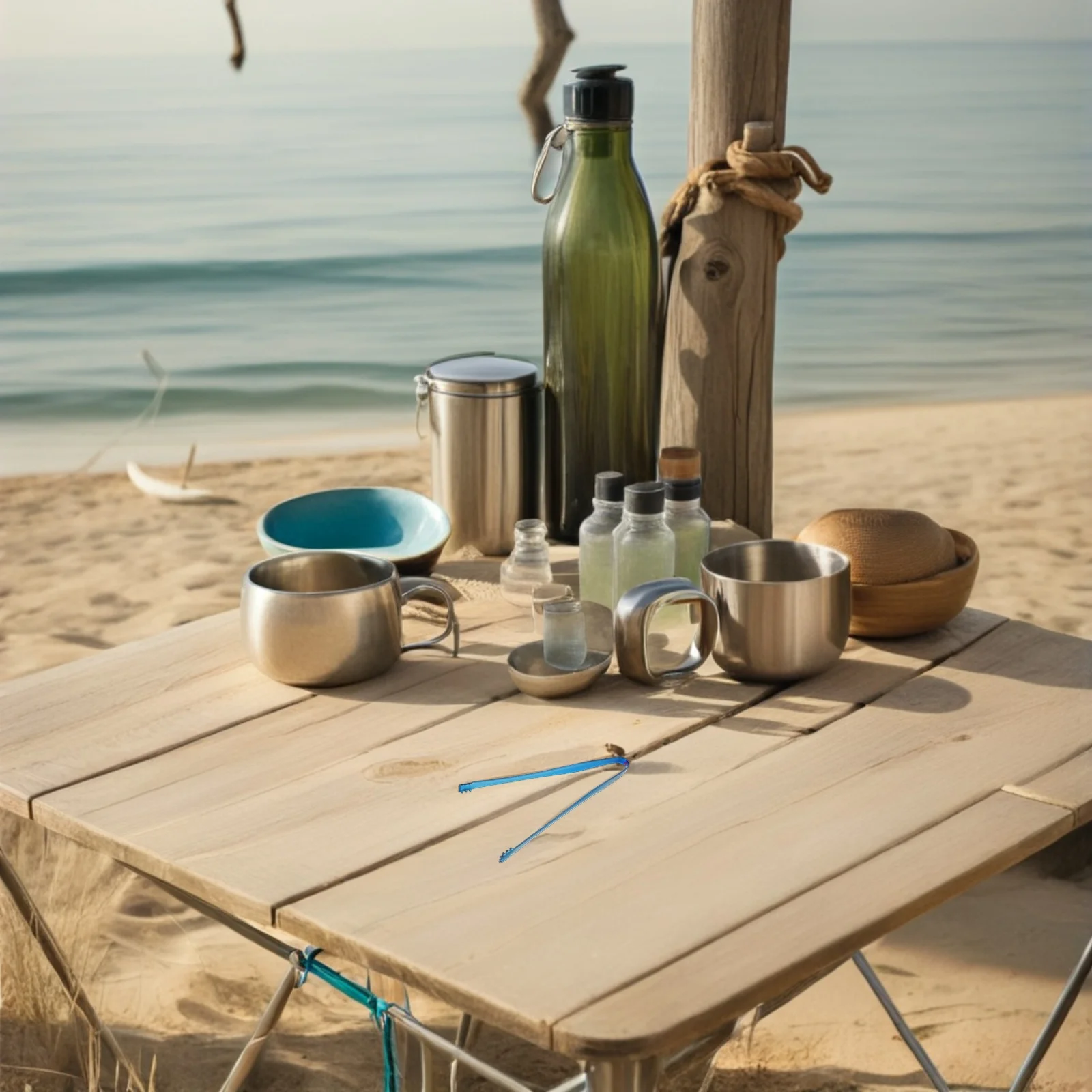 

2Pcs Stainless Steel Outdoor Ice Tongs Eggshell Cleaner Sugar Cube Clamp Non Slip Cooking Egg Handling Tool Separator