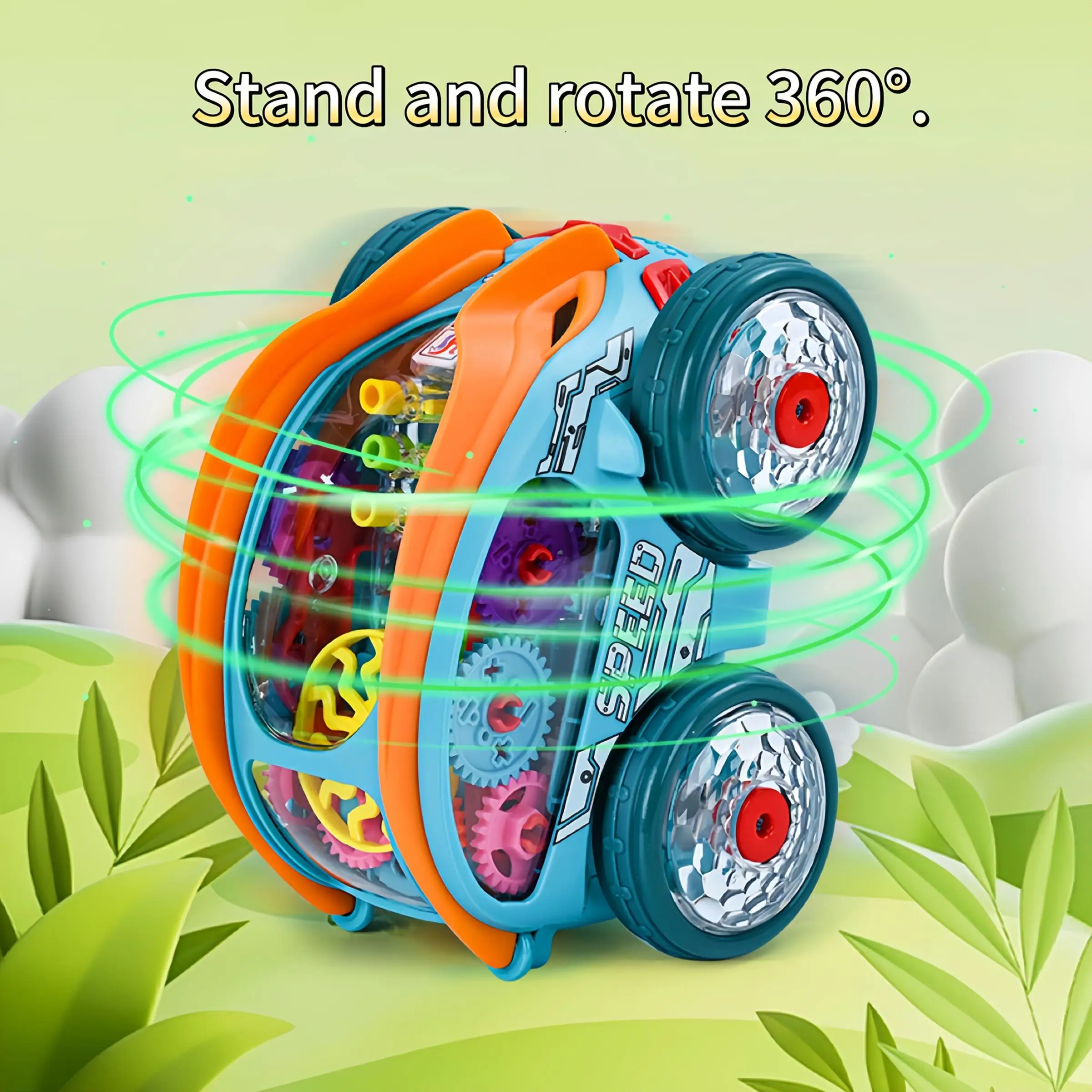 Auto-Design, elektrisches Spielzeug, 1 Box wiederaufladbares Autospielzeug mit Licht und Musik, kreatives Geburtstagsgeschenk für Jungen und Mädchen