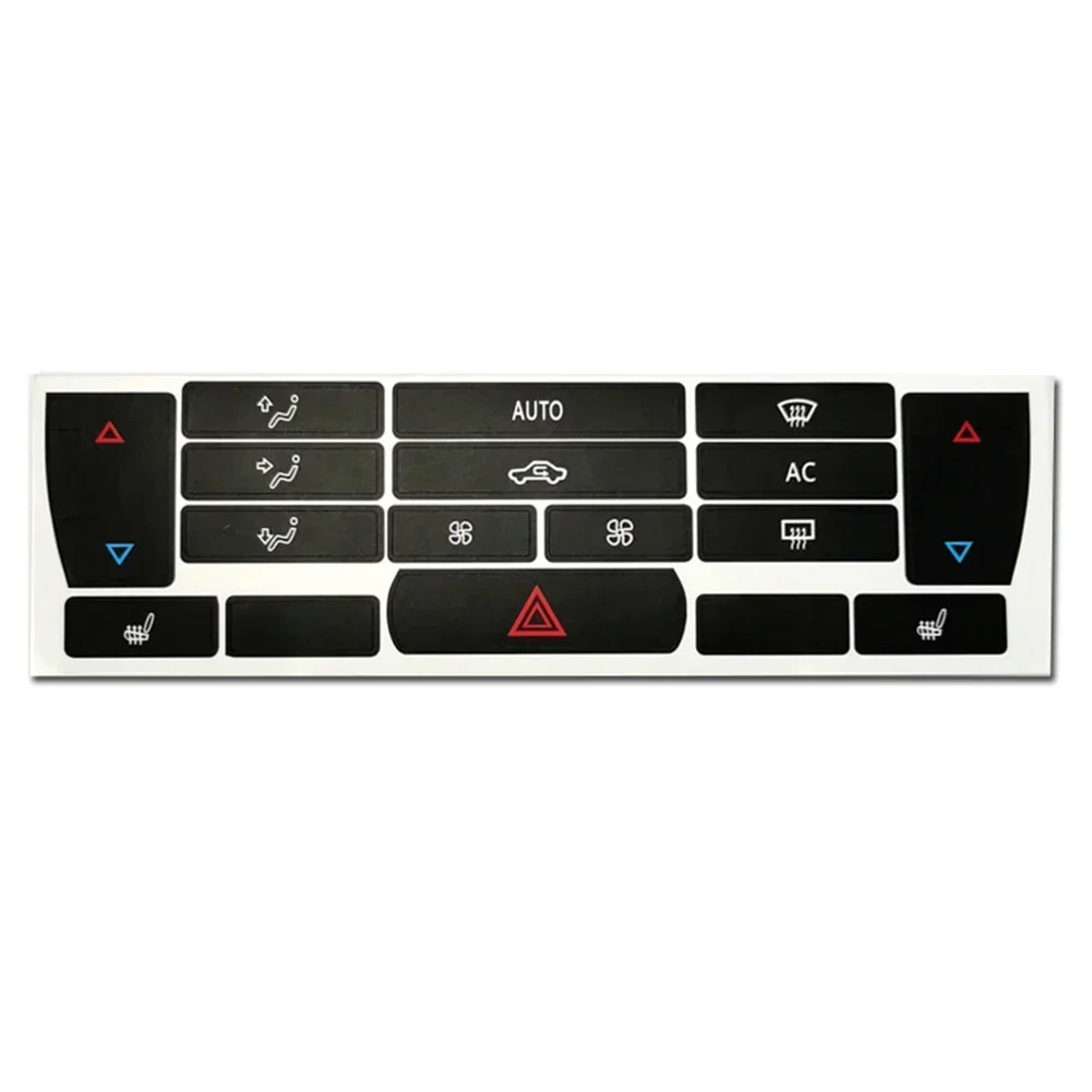 

Button Restoration Climate Control Decals High Grade Material Light Penetration Reduction For SAAB 9-3 2003-07