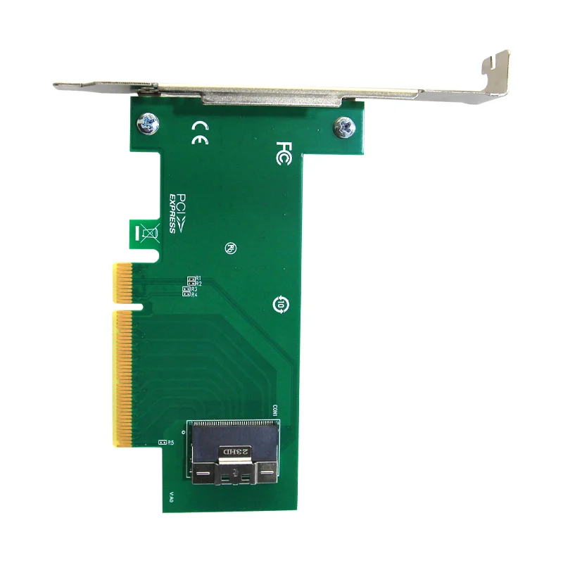 

CNS41PE08 PCI-E X8 to SlimSAS X8 SFF8654 Riser Card for ALEO, NVMe SSD Expansion, GPU Extend