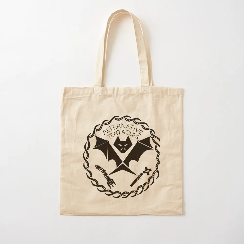 

Alternative Tentacles Ghost Tote Bag Canvas Customizable tote bag ecological bags supermarket folding bag Canvas Tote