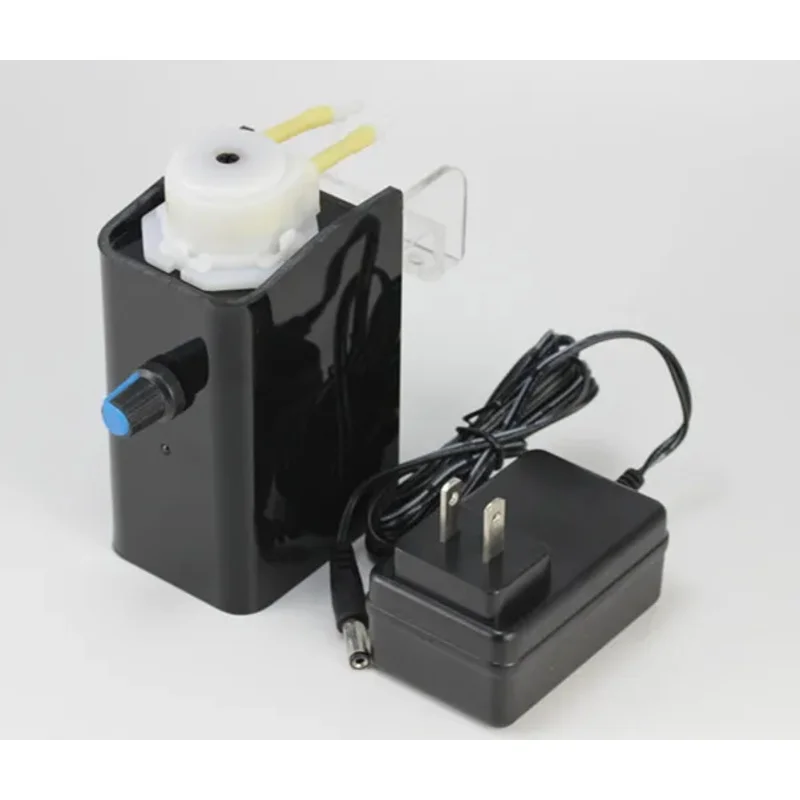 Adjustable Flow Rate Peristaltic Pump, Silicone Tube, 6v/12v/24v Power Transformer Included BM