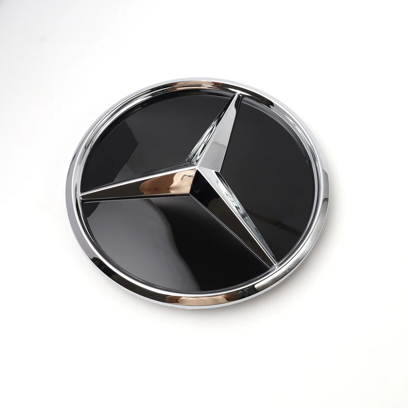 

ABS Chrome Silver Glossy Black Star Front Grille Decorative Badge OE Style Emblem For Mercedes Benz GLE350 GLE450 GLE53 GLE580