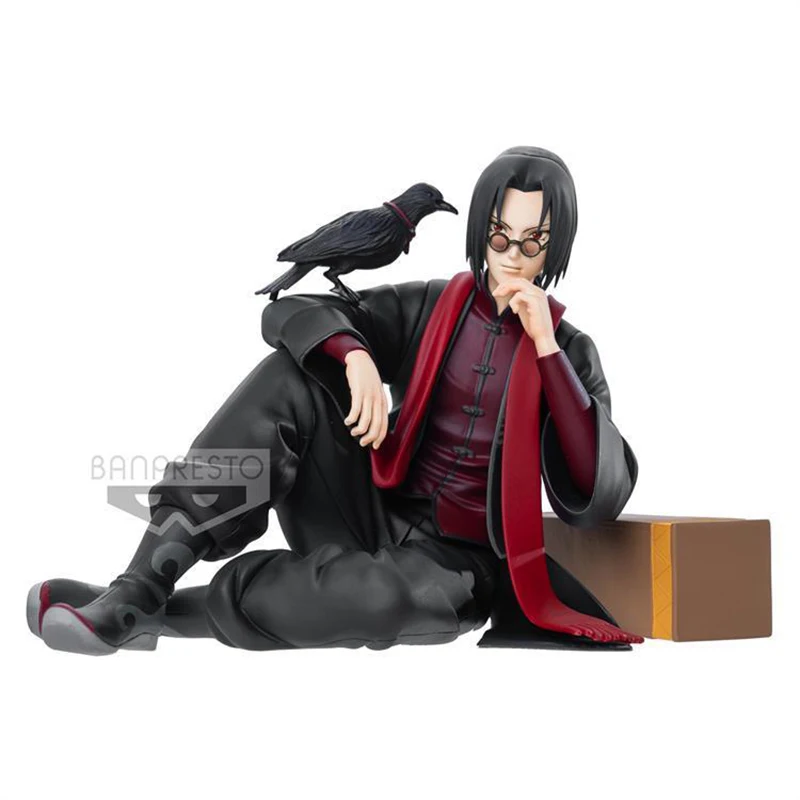 100 % Original auf Lager Bandai Naruto Shippuden Stylist Fotograf Uchiha Itachi Charakter Sammlerstück Modell Statue Spielzeug Geschenk