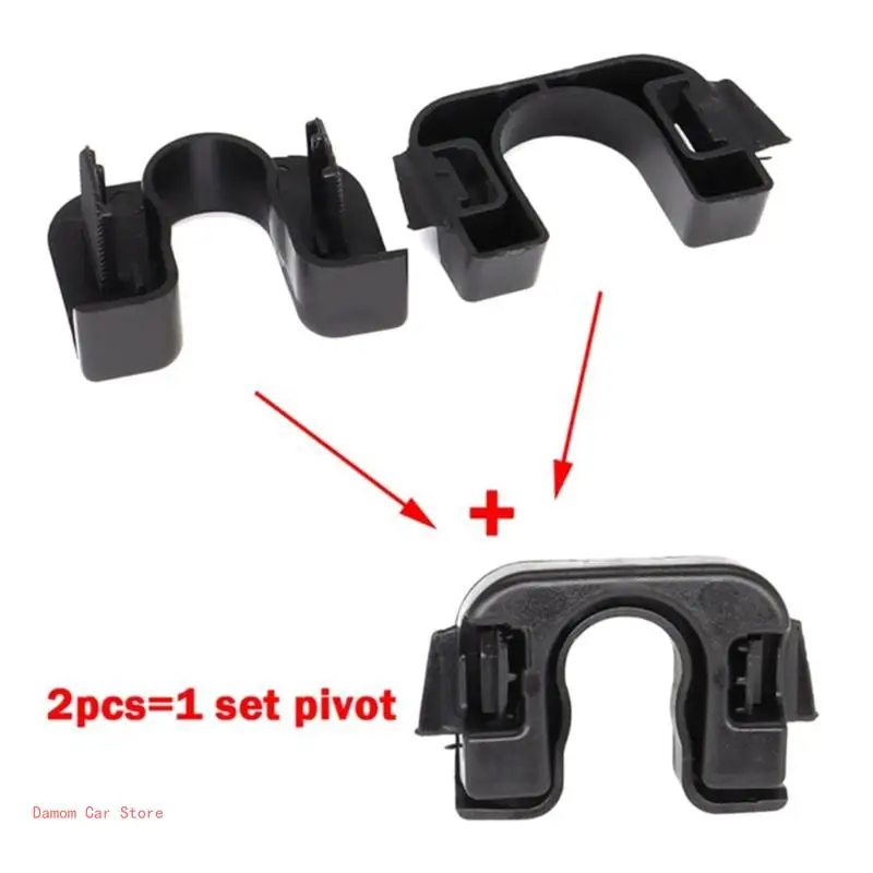 Rear Trunk Shelf Clip Load Cover Parcel Shelf Clip Pivots For Focus Fiesta