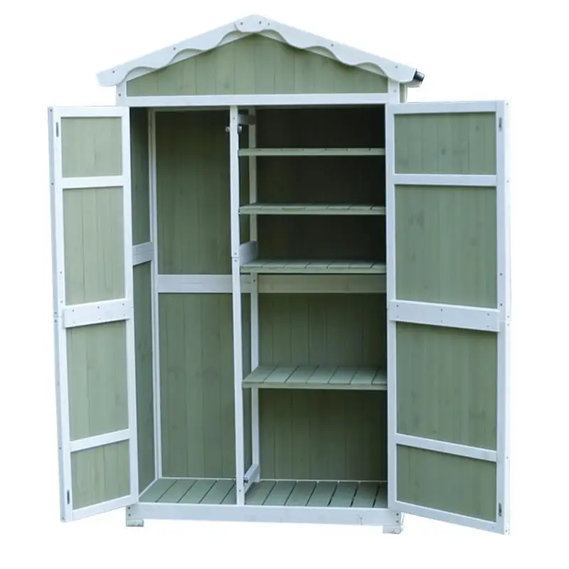 

Small courtyard storage cabinet Outdoor sunscreen locker Garden tool room Garden gardening storage
