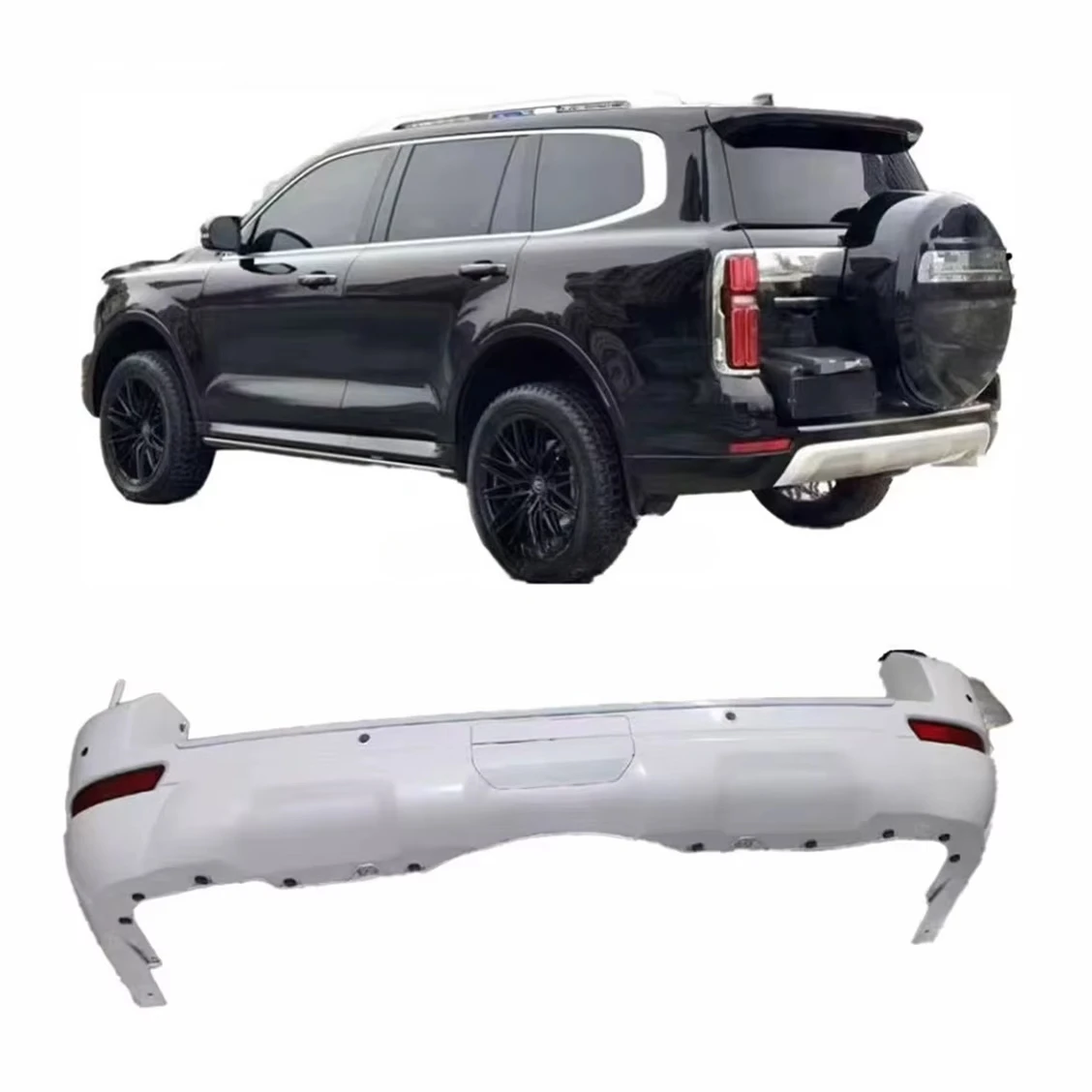 

STLFFor Great Wall Auto Parts Tank 300 Original Factory Rear Bumper High-quality Product, Original Factory Delivery