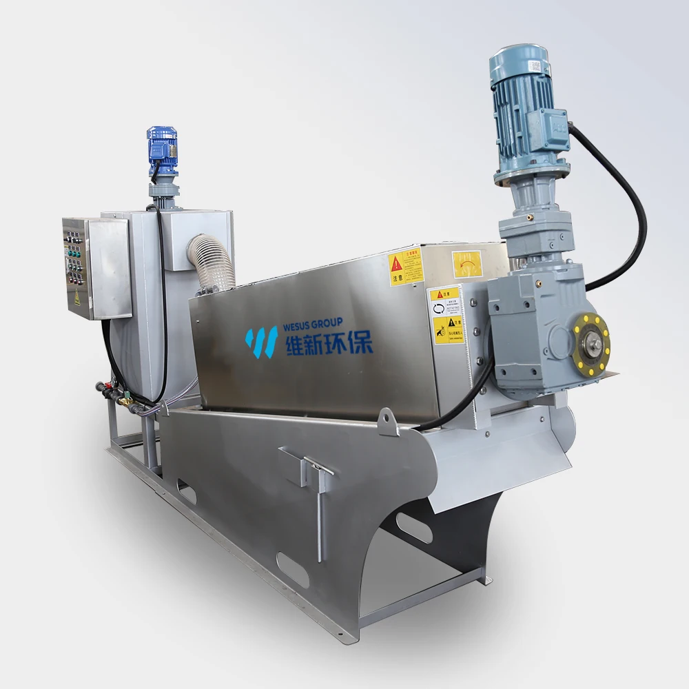 Municipal Sewer Wastewater Treatment Sludge Dewatering Equipment Water Treatment Machinery