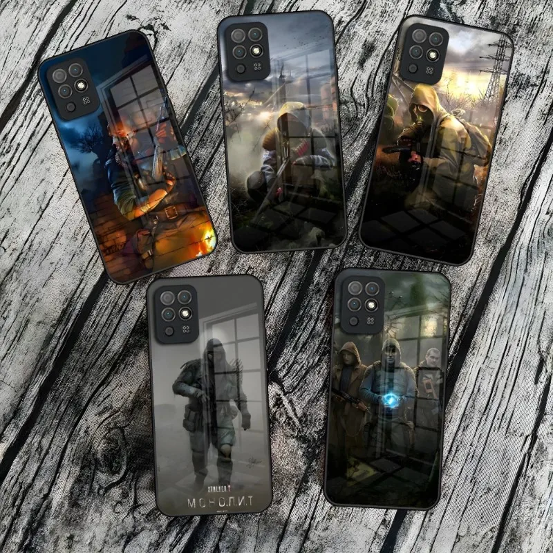 Stalker Clear Sky Phone Case For Huawei P50 P40 P30 P20 P10 P9 Lite Psmart Mate 40 Honor 60 50 30 Pro Plus Toughened Glass