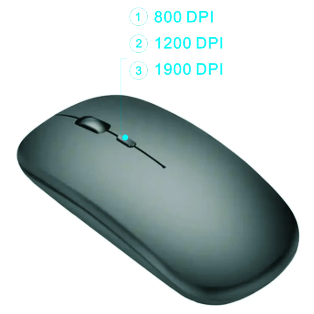 Rechargeable Bluetooth Mouse Wireless Type 2.4G USB for Computer Laptop PC Macbook Gaming Mouse Gamer 2.4GHz laptop accessories