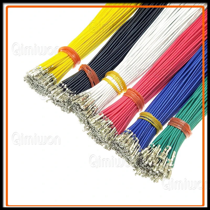 20/10pcs Dupont 2.54mm Terminal Connecting Line Cable Double Single Head Electronic Wire 10cm/20cm/30cm/50cm 26AWG