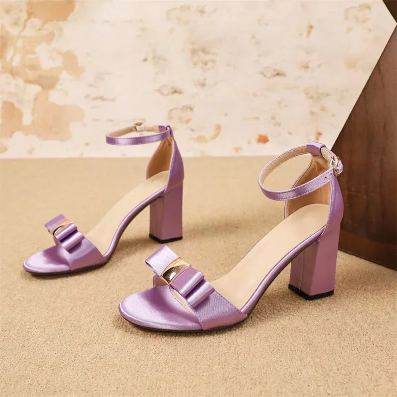 

Aneikeh 2505, модные женские сандалии с открытым носком и пряжкой на ремешке, банкетные модельные туфли на высоком квадратном каблуке