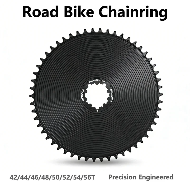 

Direct Mount Road Bike Chainring 42/44/46/48/50/52/54/56T Aluminum Alloy Racing Bicycle Chainwheels Plate