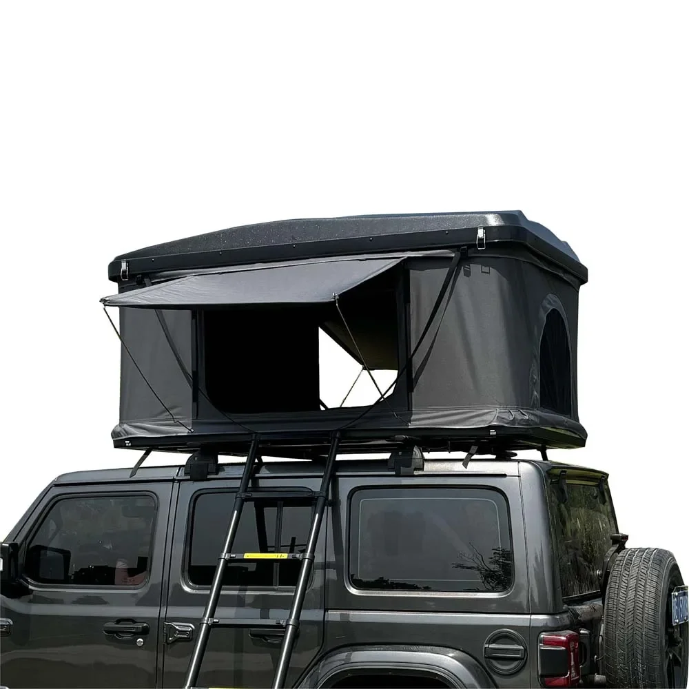 

WILD CLOUD Hard Shell Roof Top Tent 4 2.1m Abs Universal Straight Car Roof Tent For Off Road