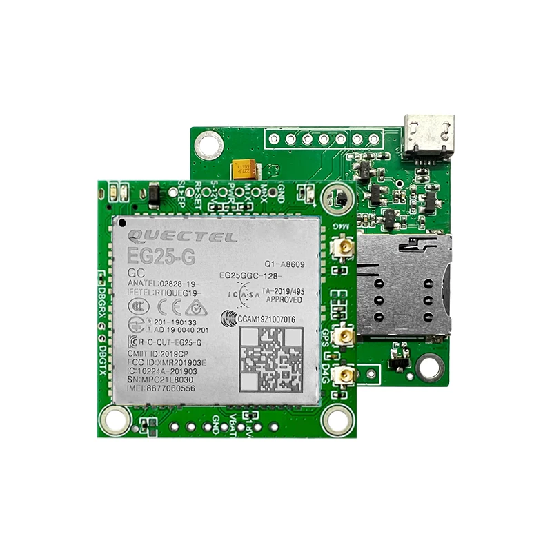 Плата разработки глобального диапазона LTE CAT4 EG25GGC EG25GGC-128-SGNS с GNSS