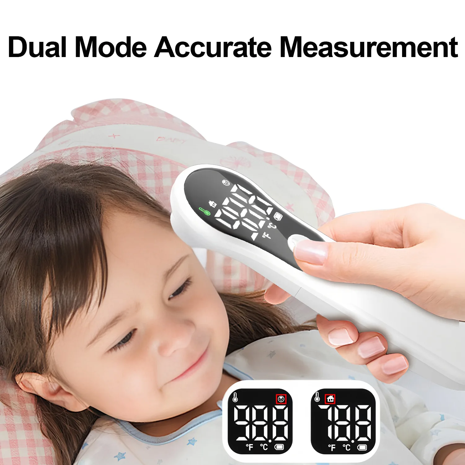 Thermometer Digital Non-Contact Thermometer Forehead Ear medical Termometro Body Fever Baby/Adult Infrared Temperature Meter